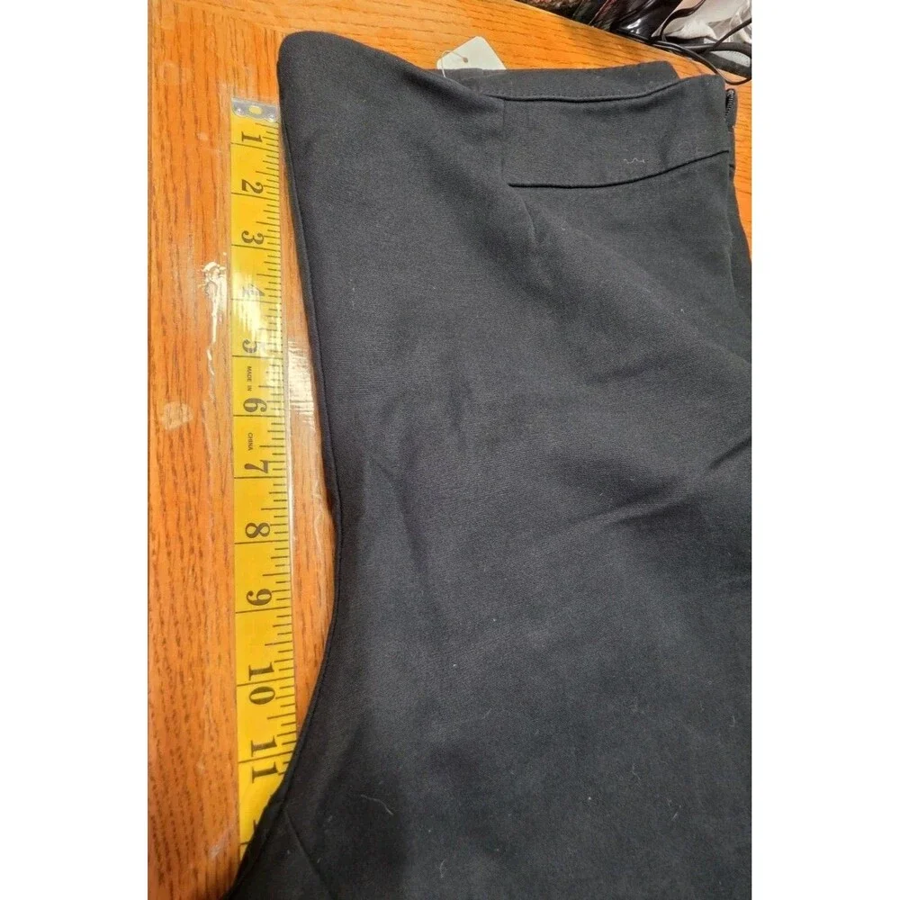 Chico's So Slimming Black Chino Style Pants Women's Size 3 (16)